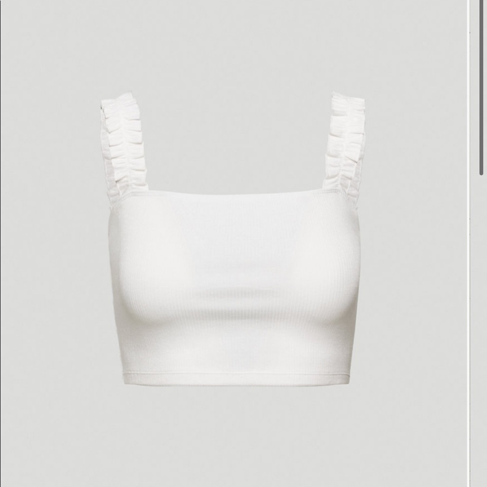 Aritzia / Sunday best Firecracker Tank in white